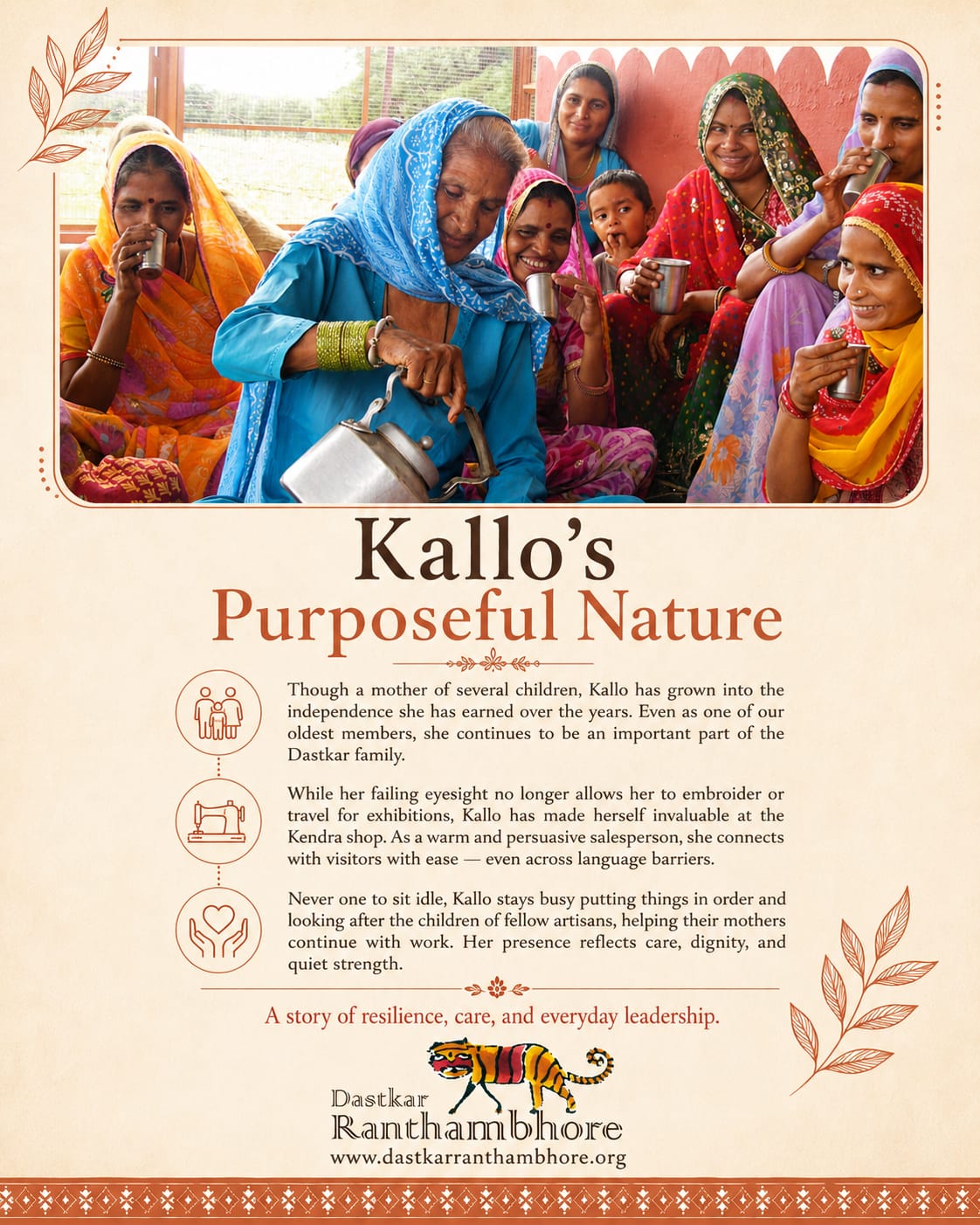 Artisans at work — handmade craft and community empowerment at Dastkar Ranthambhore.
